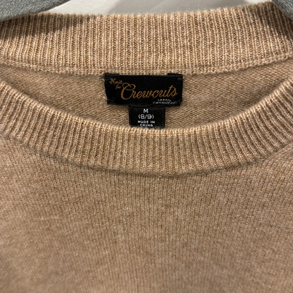 Beautiful Crewcuts camel cashmere sweater in size 8/9 - Picture 3 of 3